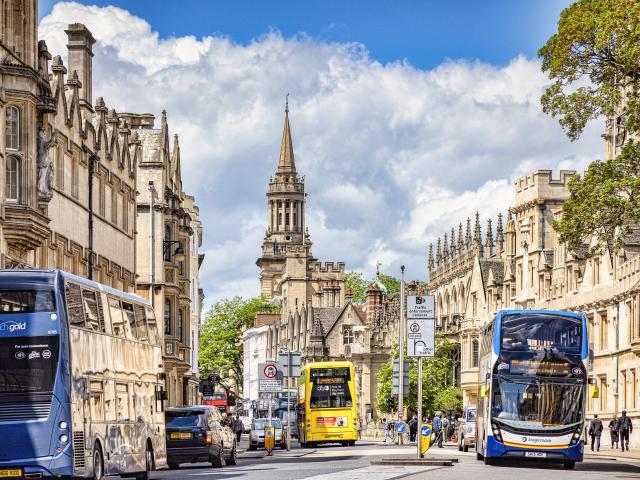 Buses in Oxford