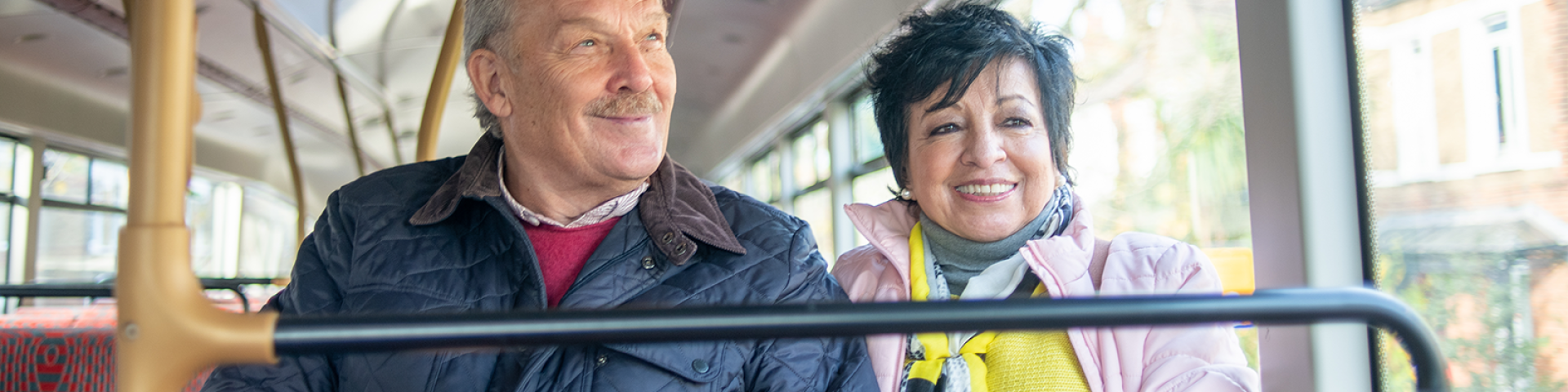 Old people on the bus