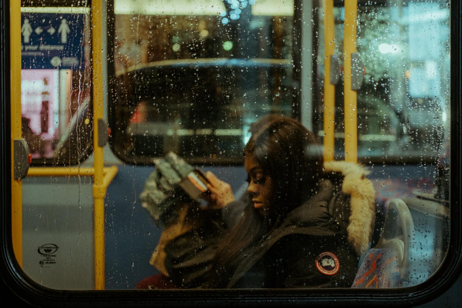 Bus passengers