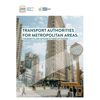 Transport authorities for metropolitan areas report cover
