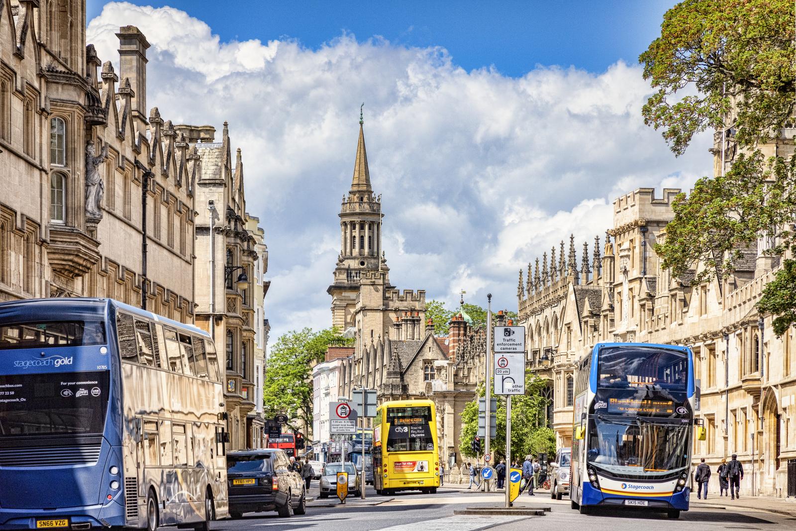 Buses in Oxford