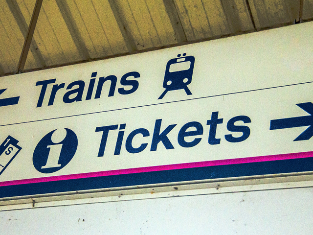 Ticket sign